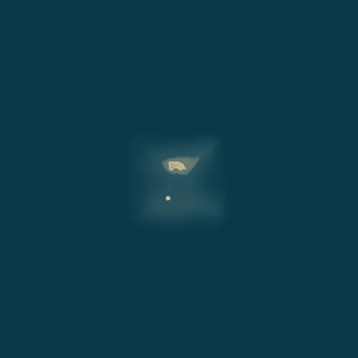Map of A MineStrator Hosted Rust Server