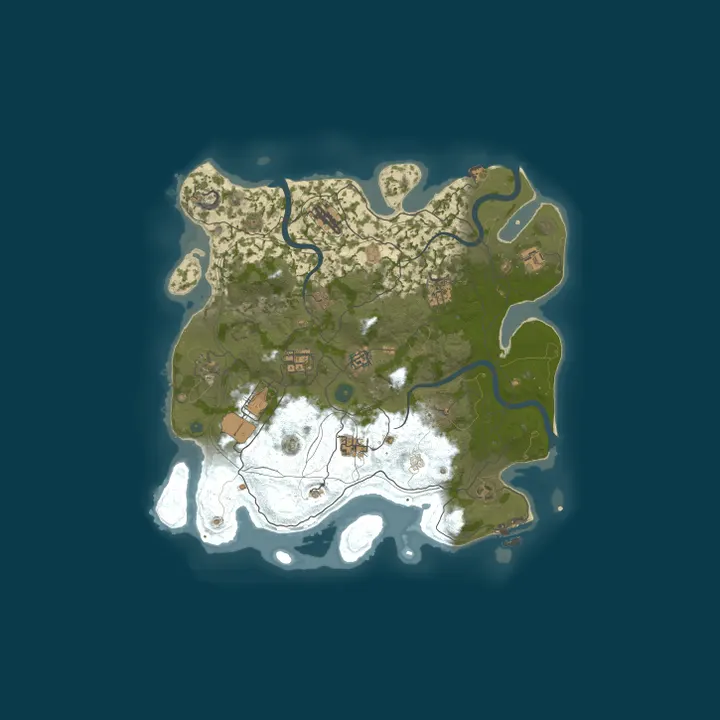 Map of DadCore US Bi-Weekly-ish Main | 2x | Quad | 50% Upkeep