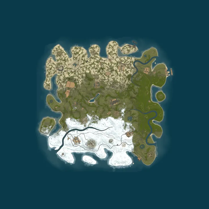 Map of Corrosion Hour | No Decay | No BP Wipes | Monthly