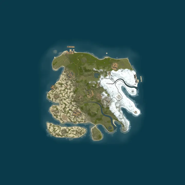 Map of nordeserver