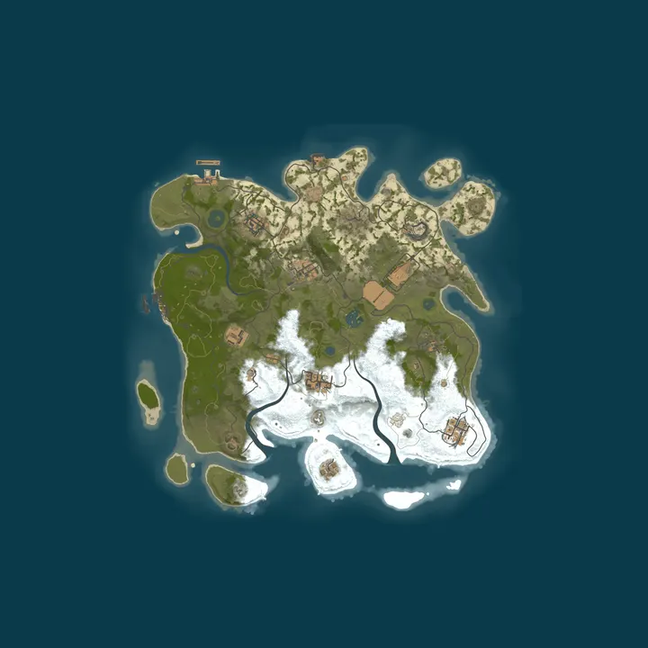 Map of #3 OMSK-Rust  Modded | X2 | Для новичков