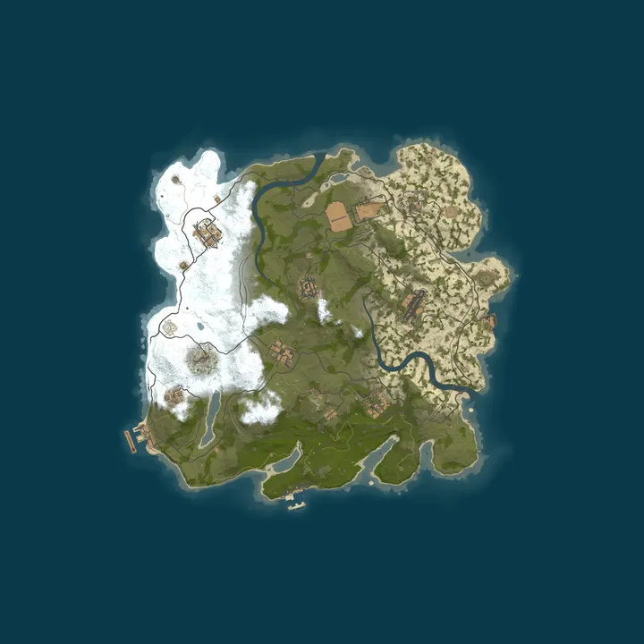 Map of [NA] Winterust - 10x | No BPs | Kits | Events | Mini