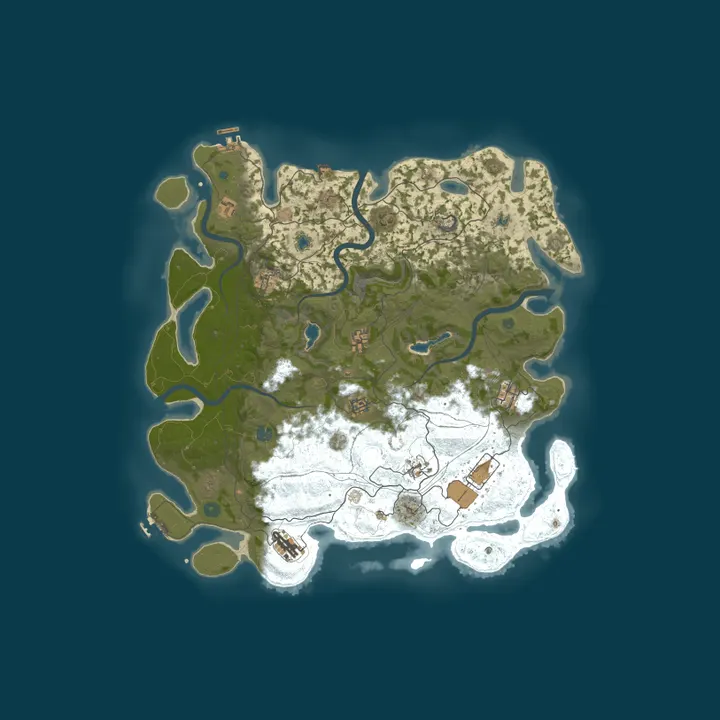 Map of Simple Games - PVE Rust serveur