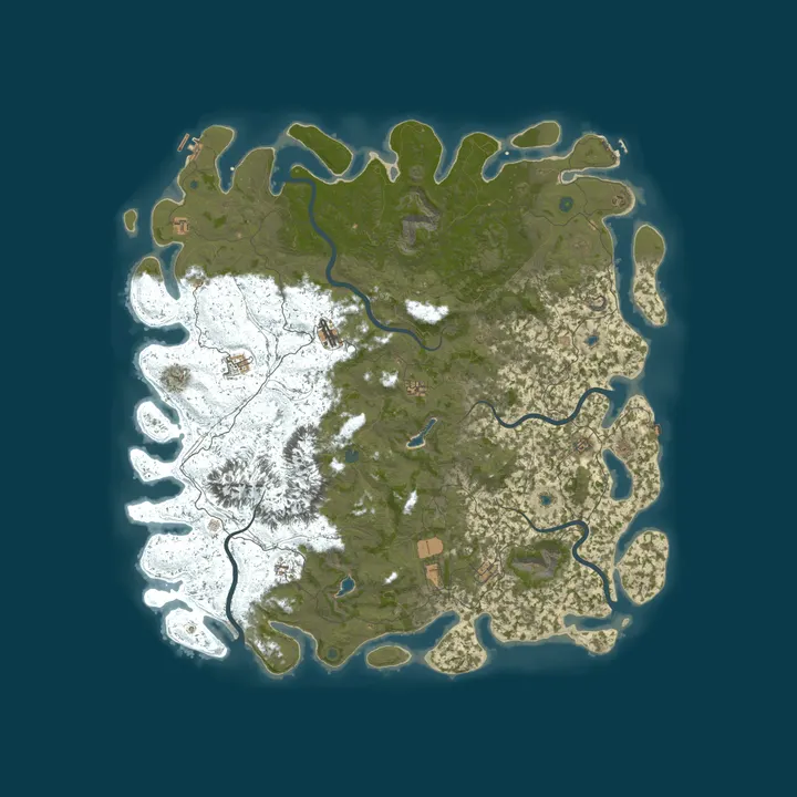Map of raysServer